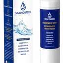 HX2017FR-A Water Filter Replacement for Hisense Twist-In Water Filter, Compatible with Hisense HX2017F-A, HRF266N6CSE, HRF266N6CSE1, HRF209N6CSE, HRF254N6DSE, HRF254N6TSE, Pack of 1 