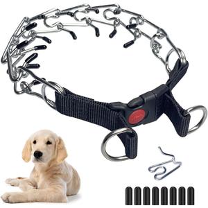 Dog Training Collar, Martingale Collar for Large Medium Small Dogs (S) (S(Neck: 14"-16'' Weight: Around 35 lbs))