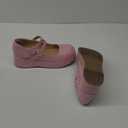 Platform Mary Jane Shoes Women Girls,Ankle Strap Round Toe Goth Chunky Uniform Dress Pumps Shoes Oxfords (8.5, Pink)