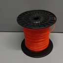 HOTS Round 095 Trimmer Line, 095 Weed Eater String, Commercial Grade Round Nylon String Trimmer line 095 Replacement for Husqvarna, Ryobi, Echo, Weed Eater Trimmer line-0.095inch-855ft-3lb(Orange)
