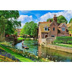 HUADADA Jigsaw Puzzles for Adults 1000 Pieces, Westgate Gardens Interlock Perfectly Letter on Back No Dust, Home Decor Birthday Party Toy for Men Women Elders Seniors (27.5"x19.6"), 1:1 Poster