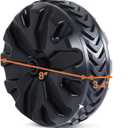 PORTAL Wagon Wheels Replacement 8" Diameter X 3.4" Wide for Utility Wagon Cart