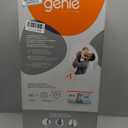 Diaper Genie Platinum Pail (Lily White) is Made in Durable Stainless Steel and Includes 1 Easy Roll Refill with 18 Bags That can Last up to 5 Months.