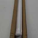 Persilux Blackout Roller Shades for Window Blinds, Cordless, Linen Fabric, Thermal Insulated Fabric UV Protection Shades for Home, Office, Bedroom, Door, Blackout-Cream, 35" W X 72" H