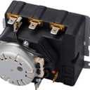 WE04X25280 Dryer Timer Replacement for GE Hotpoint Dryer, Replacement Part Replaces TMD1EM35 - WE04X25280,Fits GTD33EASK0WW GTX22EASK0WW HTX21EASK0WW Performance-Upgraded Dryer Timer