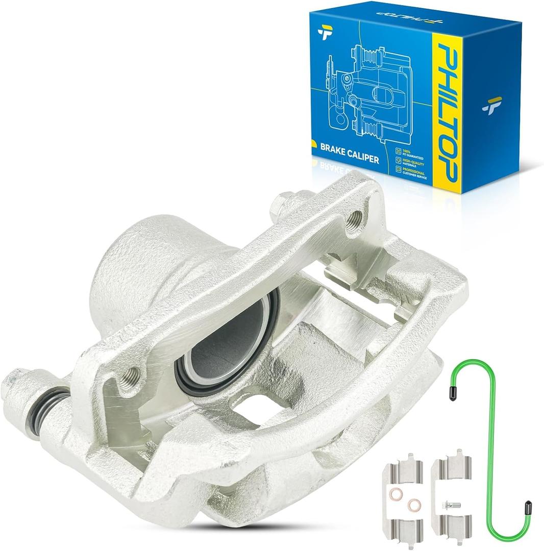 PHILTOP Brake Caliper Front Right Compatible with 1998-2002 Honda Accord, 19-B2091