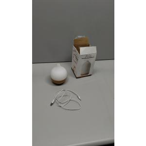 SALKING Essential Oil Diffuser, 100ml Small Aromatherapy Diffuser with Auto Shut-Off Function, Ultrasonic Diffusers for Essential Oils, Cool Mist Humidifier with Warm White Lights, for Office Home