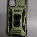 Case for iPhone 13 Pro Phone Case iPhone 13 Pro Case with Kickstand Ring Holder, with Camera Cover, with Magnetic Car Mount Function, for iPhone 13 Pro (Olive Green)