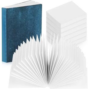 50pcs Copper Miniature Book: 1:12 Scale Mini Dollhouse Book Tiny Dollhouse Notebook for Crafts Doll House Bookshelf