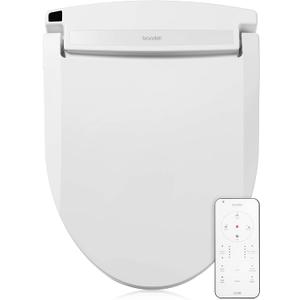 Brondell CL1700 Swash Elongated Advanced Bidet Seat, Fits Elongated Toilets, White