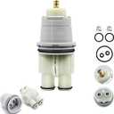 RP46074 Shower Cartridge for Shower and Tub 13/14 Series, Monitor Shower Parts,Single-handle MulitChioce Universal Valve Cartridge Assembly Water Cartridge