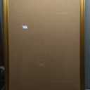 Framed Dry Erase Board 24" x 36" - with Gold Finish Frame with Black Splatter