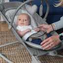 Summer Infant 2-in-1 Bouncer & Rocker Duo (Heather Gray) Convenient and Portable Rocker and Bouncer for Babies Includes Soft Toys and Soothing Vibrations