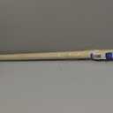 Closet Pole with Wood Construction and Plastic Brackets, 1 3/8" Thick, Natural Finish (4 FT LONG)