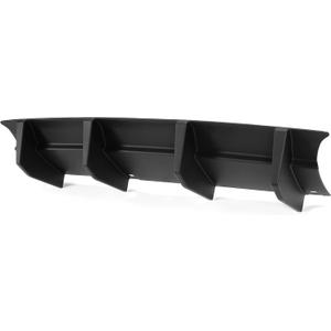 Kojem Rear Diffuser Compatible with 2015-2023 Dodge Challenger GT/SXT/SXT Plus 4 Shark Fin Bumper Lower Lip Diffuser Spoiler Valance Splitter Black Plastic