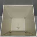 HC 10IN Square Planter Off-White
