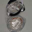 2 Rolls Rubber Grip Tape, 0.8In x 33Ft Ultra-Thin Strong Adhesive Anti Slip Tape Waterproof Heat Resistant Wear-Resistant Cushion Pad, Making Handles or Contact Surfaces Safer, with Grip and Comfort