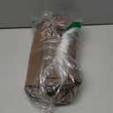 BAGSMART Tote Bag for Women, Puffy Tote Bag with Zipper, Large Quilted Shoulder Bag with Compartments for Travel, Work, Gym (Coffee)