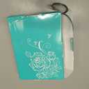 Jolelyne Silver Gray Ombre Highlight Wigs Layered Wavy Wig with Curtain Bangs for White Black Women Light Grey Body Wave Natural wavy Long Hair for Women Synthetic Silver Highlight Gray 24inch