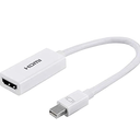 Philips Accessories Mini DisplayPort to HDMI Adapter, Unidirectional, Audio and Video, Full HD 1080p, 4K Ultra HD @ 30Hz, Slim Compact Portable Design, SWV9200F/27, White 