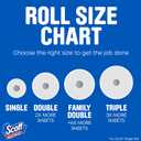 Scott Paper Towels, Task Size, 30 Family Double Rolls (119 Sheets Per Roll)
