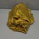 Gold Sequin Backdrop Curtain 4 Pieces 2FTx8FT Glitter Photography Backdrop for Party Wedding Birthday Christmas Decorations