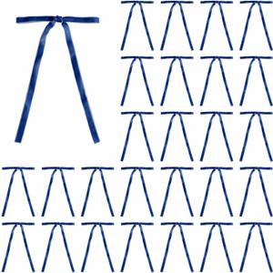 Meseey 30 Pieces Velvlet Ribbons Royal Blue