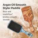 Wet Brush Paddle Hair Brush,Traditional Wood-Ultra-Soft IntelliFlexDetangling Bristles with AquaVentDesignForSpreading HairTreatmentsEvenly-Pain-Free Hair Brush For Women & Men,Shine Traditional Wood (1 Count (Pack of 1))