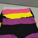 MEIYATING Women's Boyshorts Underwear Cotton Boxer Briefs High Waisted Panties Plus Size 4 Pack Multicolor