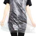 Disposable Aprons (50 Count), Plastic apron for Painting Party, Cooking, Housework, Picnic etc.