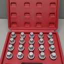 20PCS Wheel Locking Nut Key Kit Compatible with BMW Series, Wheel Lock Nut Socket Bolt Set, Wheel Anti-Theft Lug Nut Removal Tool, Anti-Theft Screw Remover