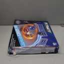 DEZAWRTY Gyro X Stadium Battling Set, 4 Spinning Tops, 2 Launchers and Arena with X Acceleration Rail, Boys Toys Kids Birthday Gift Ideals, 6+ Years Old (Grey)