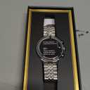 SOUYIE 2026 Smart Watch for Men Answer/Make Call for Android iPhone, 1.32" AMOLED HD Screen Mens Luxury Watch, 1st Heavy Duty Smartwatch Heart Rate Blood Oxygen Blood Pressure Sleep Monitor Pedometer (Silver)