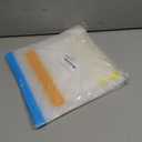 Reusable Gallon Freezer Bags, 10 Pack Dishwasher Safe Silicone Food Snack Storage Bags with 3 Sizes for Snack, Sandwich, Lunch (Multicolor)