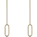 Modern Gold Globe Pendant Light White Globe Glass Shade 2 Pack Brushed Brass Finished Adjustable Rods Hanging Light Fixtures for Kitchen Island Living Room