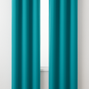 2-Piece Turquoise Window Curtains – 63 x 41 Inch  – Light-Blocking, Decorative Drapes for Living Room or Bedroom