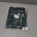 QPNGRP Men's Zipper Pockets Elastic Stretch Waist Workout Casual Shorts (Green)