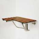 Seachrome SSR-320225-PT 32-inch ADA Folding Shower Seat Right-Handed, Teak