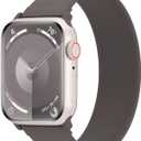 Silicone Solo Loop Bands Compatible with Watch Band, Clay, 42mm(Series 3)/44mm/45mm/46mm/49mm M