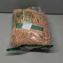 Matthew Cleaning Heavy Duty Mop Head Commercial Replacement for General and Floor Cleaning , Wet Industrial Blue Cotton Looped End String Head Refill (Pack of 3) Orange