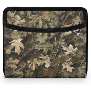 Renewold Green Hunting Camo Car Pocket Organizer Small Storage Bag for Sunglasses Keys Wallet Cell Phone Holder Auto Pouch Car Accessories Multifunction for Office Bedroom Boat Women Men Gift