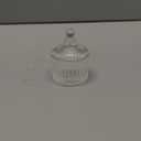 16 Piece Votive Candle Holders with Lids, Tealight Candle Holders in Bulk, Glass Small for Table Centerpiece, Wedding, Home Decor (2.68'' x 1.65'', Clear)