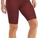 Lo.gas Cycling Shorts Women Padded Bike Shorts Womens with Padding 3D Gel Pad Bicycle Biking Cargo High Waist Ergonomic (Red, XS)