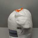 Milky White Queen Size Mattress Topper – Soft, Breathable & Comfortable