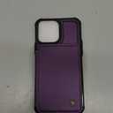 Vinich for iPhone 13 Pro Max Wallet Case with Card Holder, RFID Blocking Credit Slots Kickstand Shockproof Phone Cover Fit for iPhone 13 Pro Max 6.7" Purple