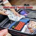 RUNROLE 3 Pocket Canvas Fish Extender - 10 Inch Width, Portable, Easily Customize, Hanging Storage Organizer, 2026&2027 FE for Gift Exchanges and Pixie Dust, Cruise Essentials (Mix Style)