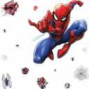 RoomMates Marvel Spider-Man Giant Peel and Stick Wall Decals , RMK4234GM, 27.36 inches x 33.61 inches