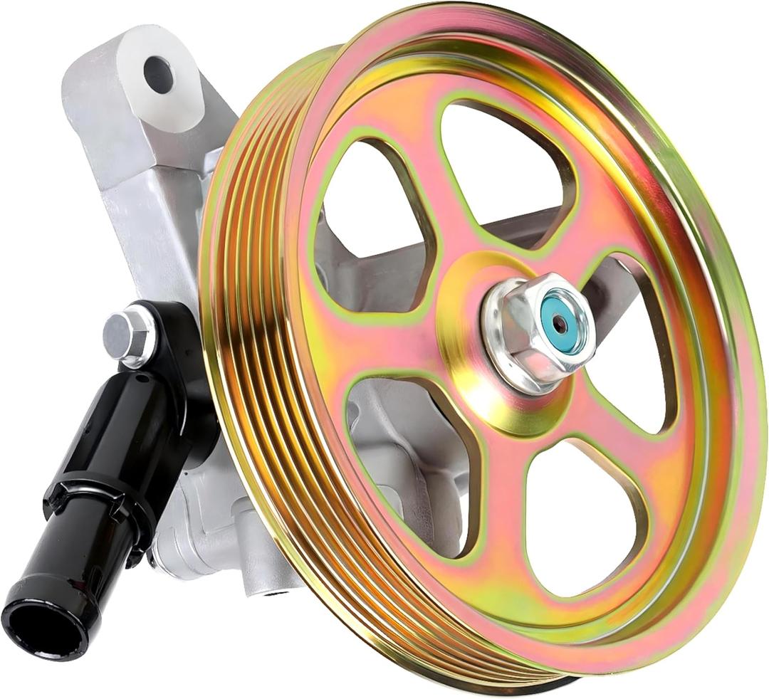 Power Steering Pump with Pulley & Reservoir fit for 2005-2008 Pilot 2005-2010 Odyssey 2007-2013 MDX 21-5442