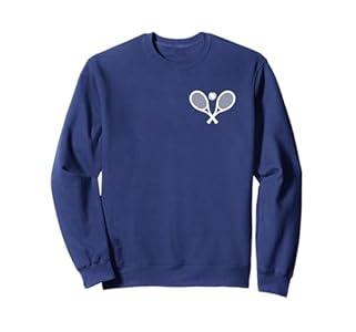 Tennis Racket Simple Tennis Logo Tennis Player Sweatshirt, S