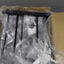 ADBIU Under Sink Organizer(10 Seconds Installation), 2 Packs 2 Tier Expandable Height (11" - 16") Under-Sink Organizers Slide out Pull out Bathroom Kitchen Organizers And Storage (Black)